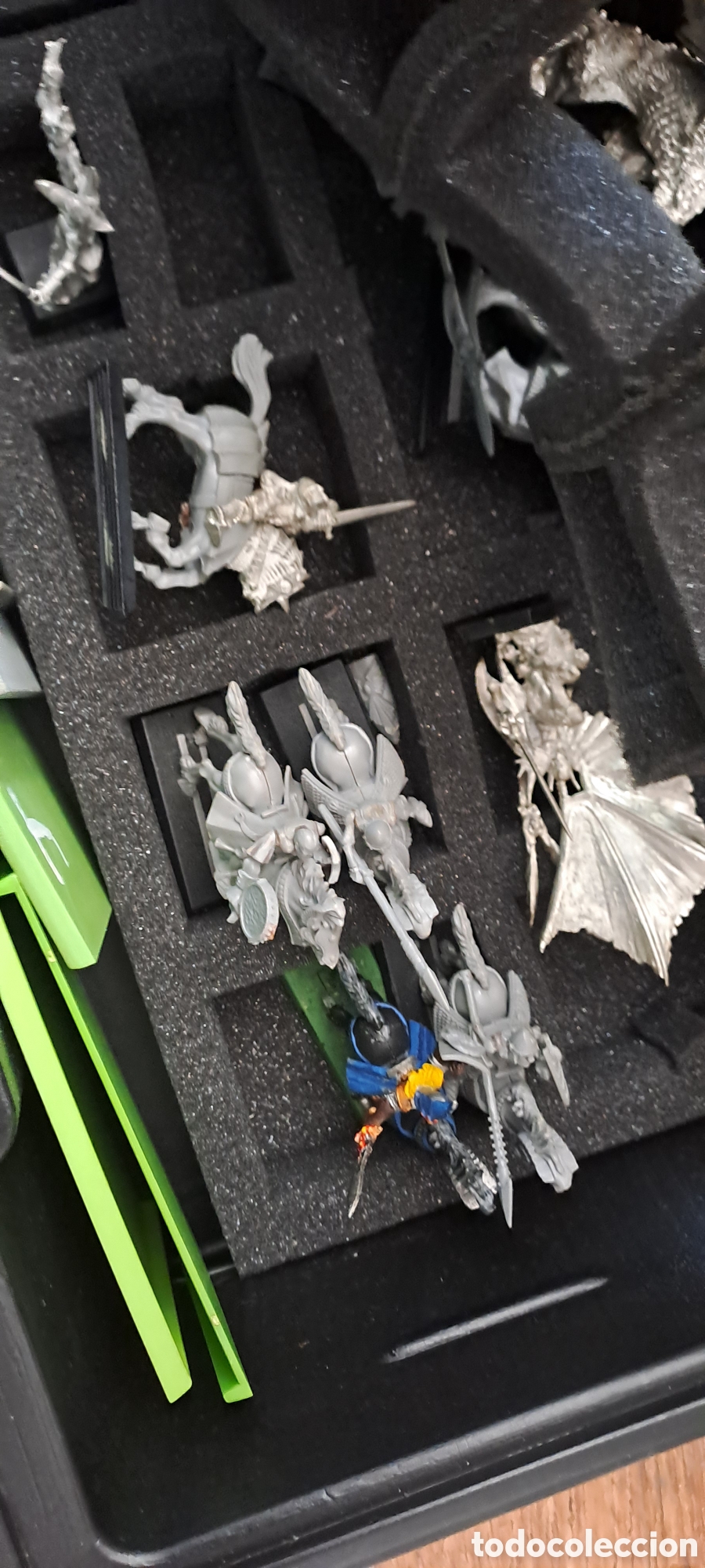 Juegos antiguos: Maletin con figuras Warhammer - Foto 24