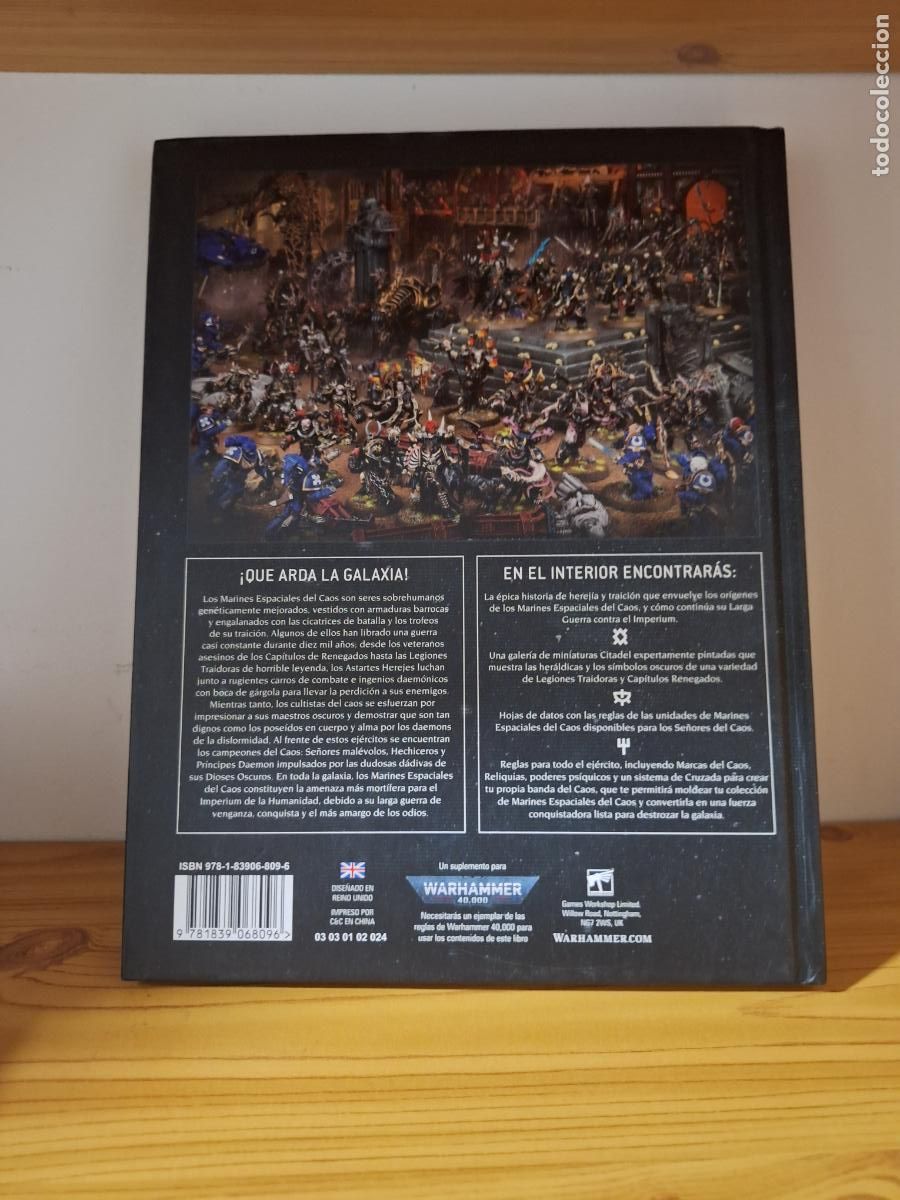 Juegos antiguos: Warhammer 40.000 . Codex. Chaos Space Marines - Foto 2