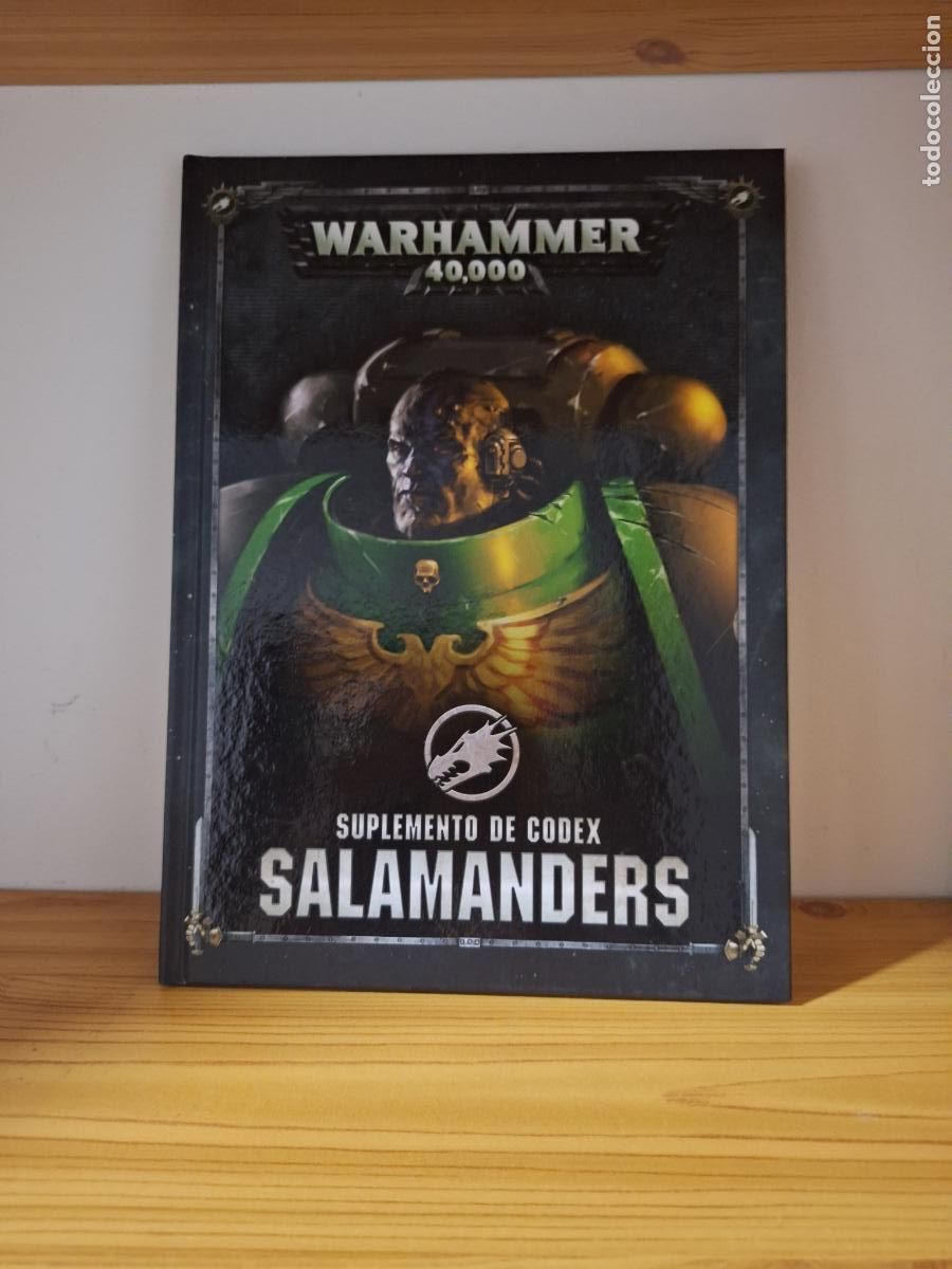 Juegos antiguos: Warhammer 40000. Suplemento de Codex. Salamanders