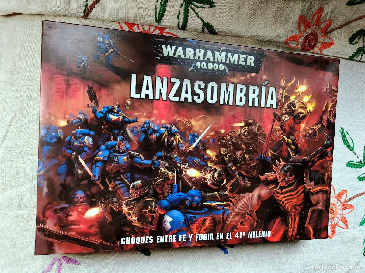 Juegos antiguos: Caja Warhammer 40.000 Lanzasombr&iacute;a. Choques entre fe y furia 41 Milenio. Games Workshop. Citadel