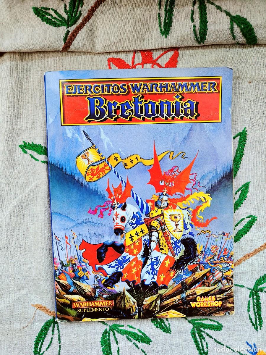 Juegos antiguos: Ejercitos Warhammer. Bretonia. Games Workshop. Suplemento. Codex. - Foto 1