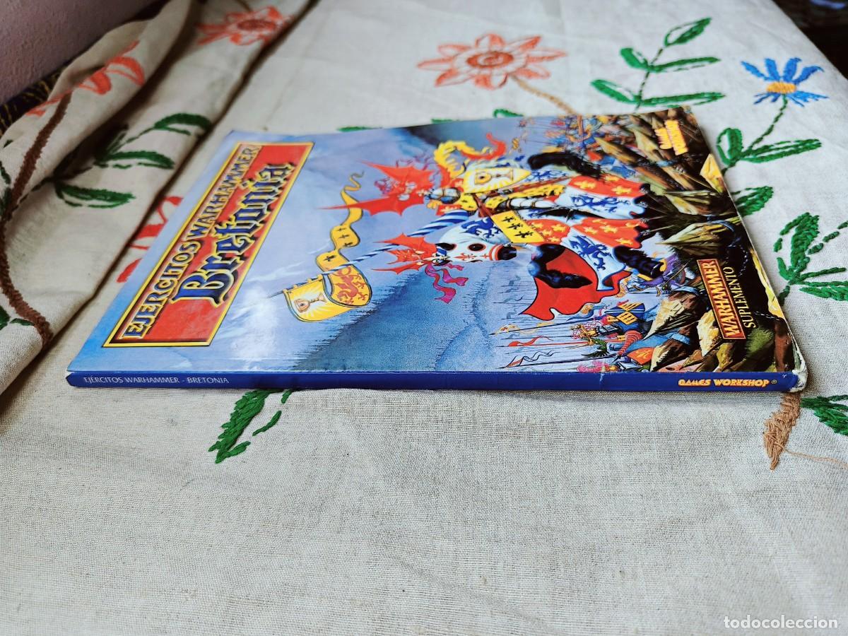 Juegos antiguos: Ejercitos Warhammer. Bretonia. Games Workshop. Suplemento. Codex. - Foto 2