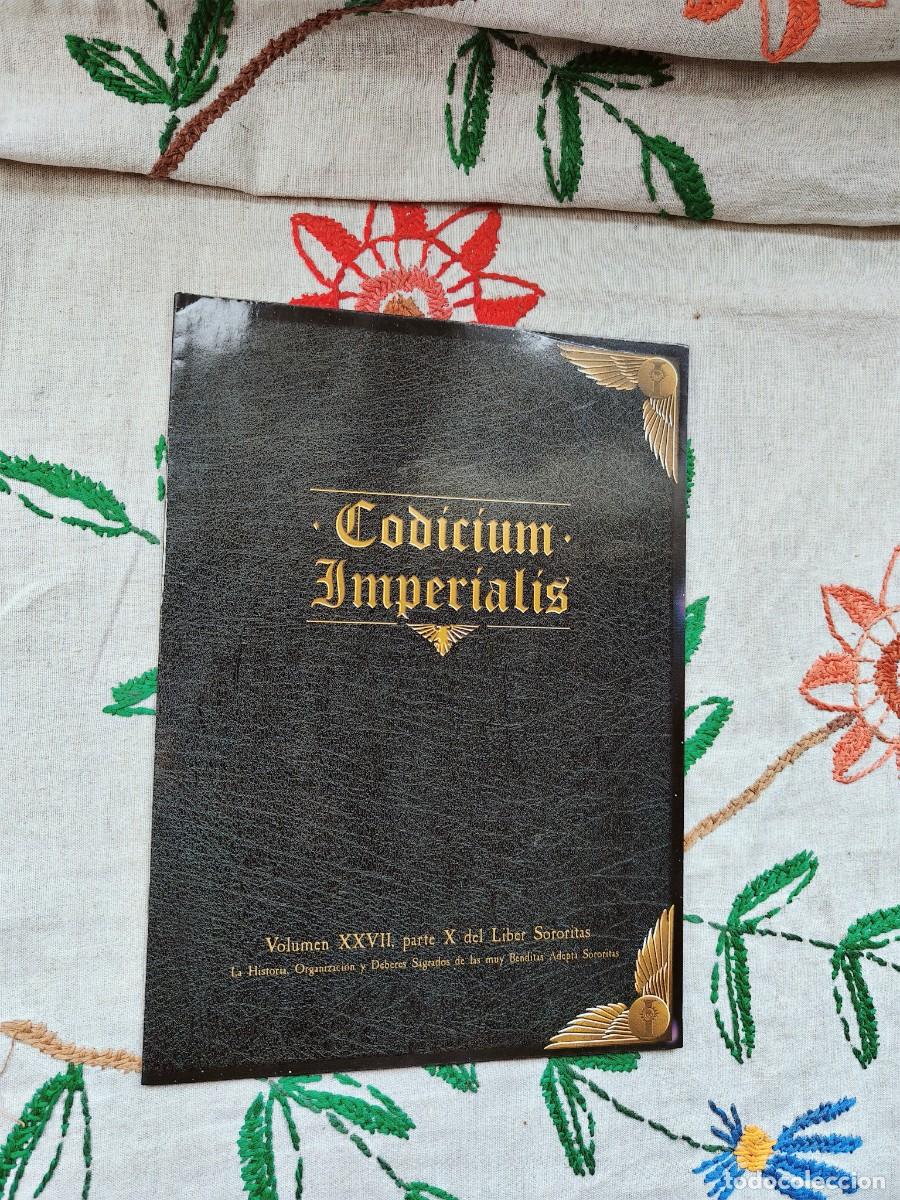 Jeux Anciens: Codicium Imperialis. Volumen XXVII, parte X del Liber Sorotitas. Games Workshop. Suplemento.