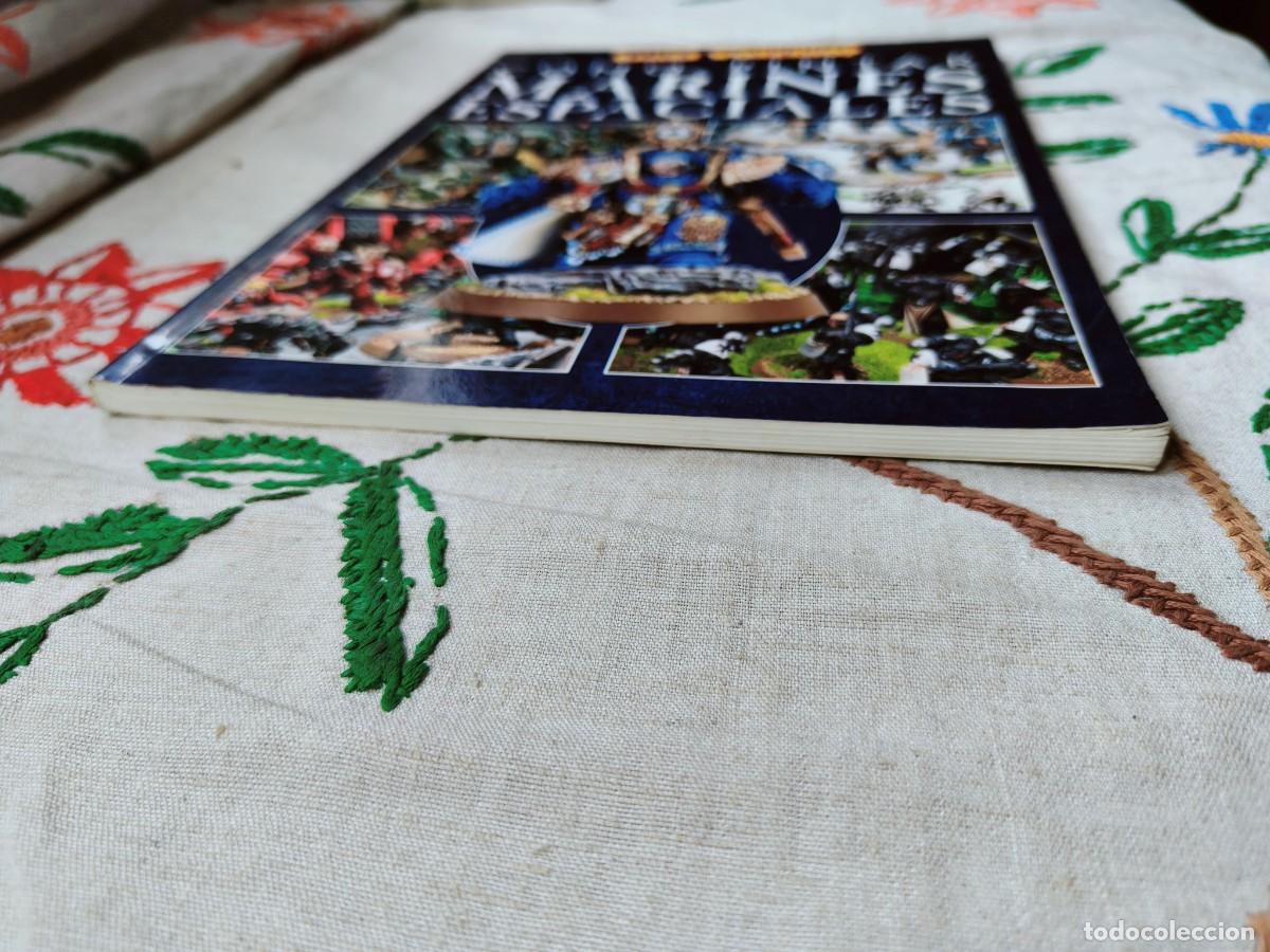 Juegos antiguos: Codex Warhammer. Como pintar Marines espaciales. Games Workshop. Suplemento. Ej&eacute;rcitos - Foto 6