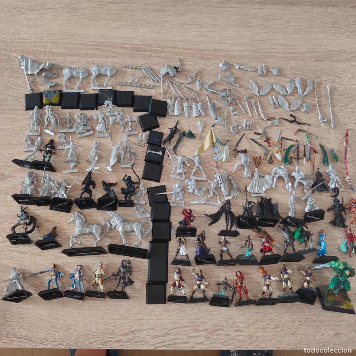 Jeux Anciens: Gran lote WARHAMMER PINTADOS ,SIN PINTAR,VER FOTOS