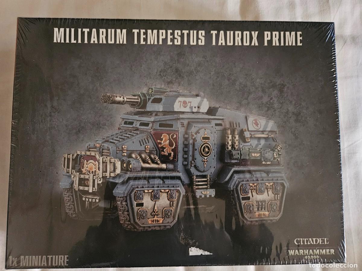 Juegos antiguos: TAUROX (ASTRA MILITARUM/TEMPESTUS). NUEVO. PRECINTADO.