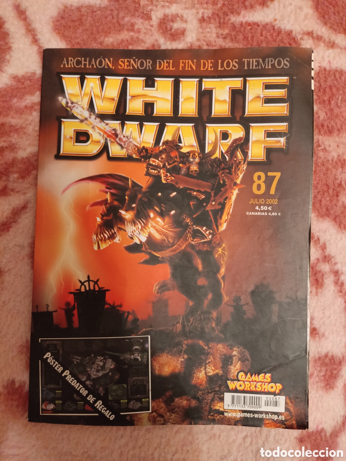 Juegos antiguos: Revista White Dwarf n&deg; 87 - Foto 1