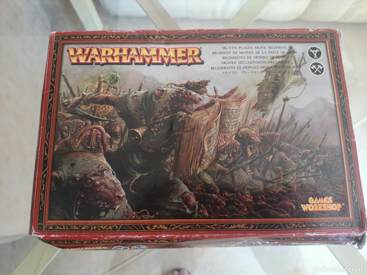 Jeux Anciens: WARHAMMER REGIMIENTO E MONJES DE PLAGA