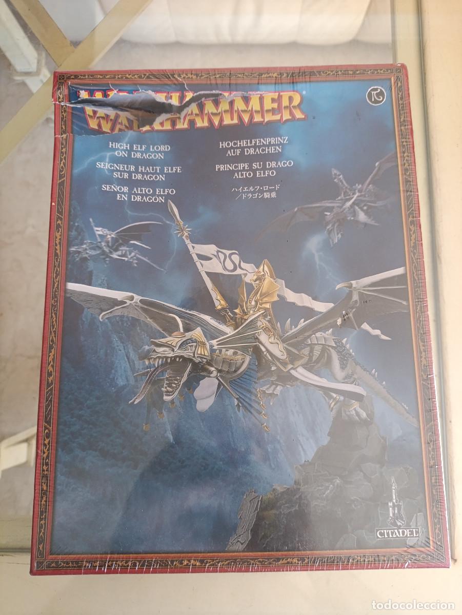 Jeux Anciens: WARHAMMER SE&Ntilde;OR ALTO ELFO EN DRAGON