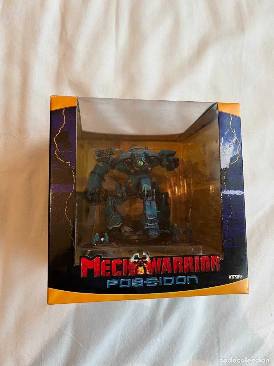 Juegos antiguos: MECHWARRIOR POSEIDON MECH WARRIOR - MINIATURAS WIZKIDS KREATEN WK
