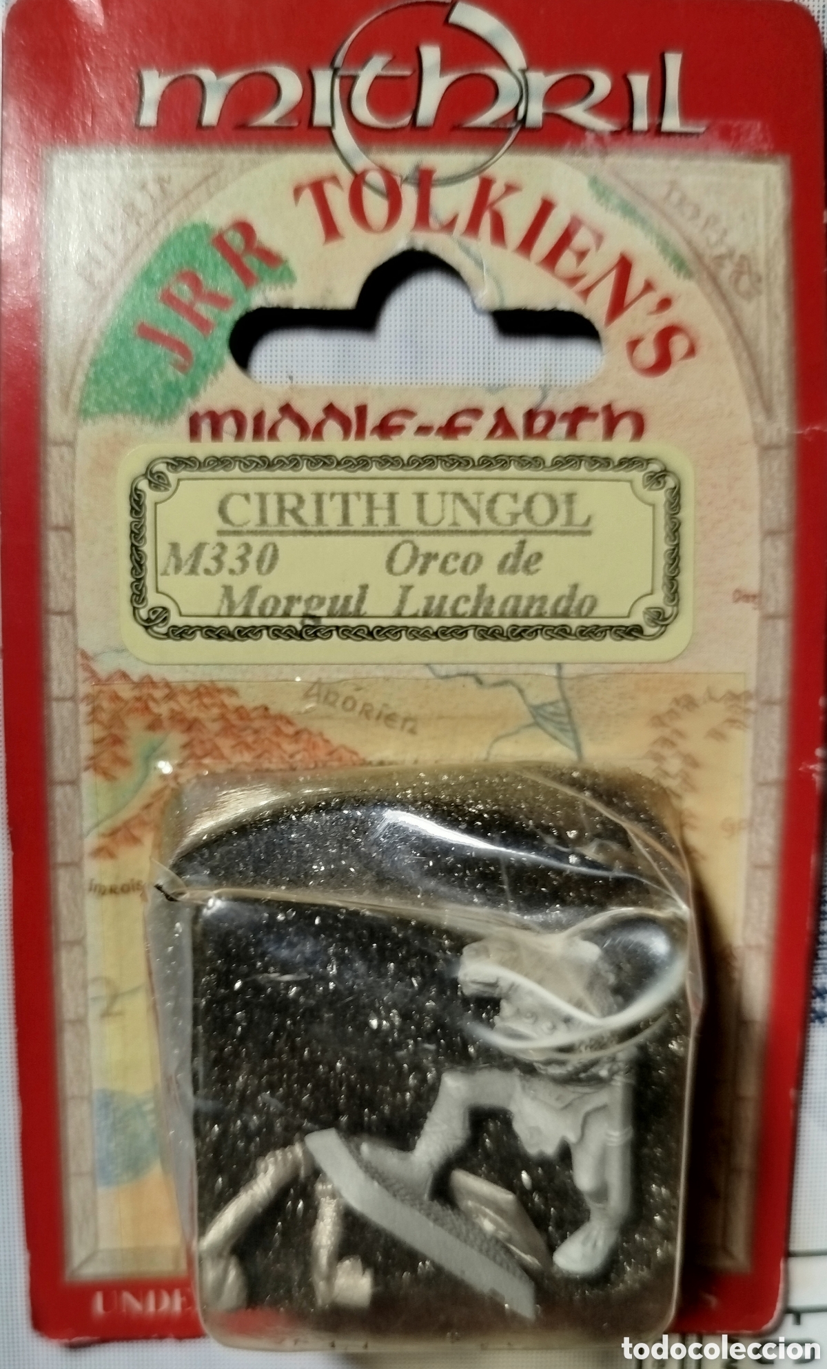 Juegos antiguos: Figura miniatura mithril retro
