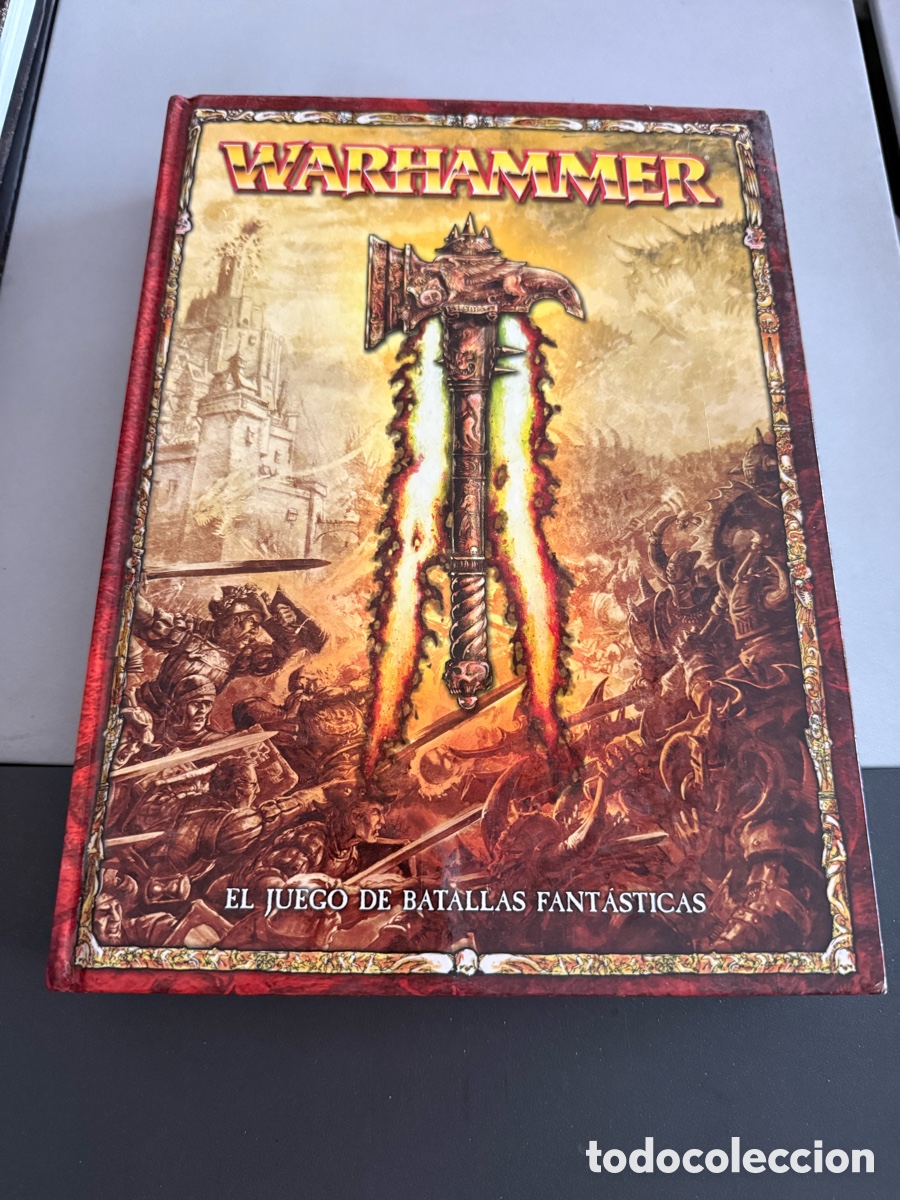 Juegos antiguos: WARHAMMER. EL JUEGO DE BATALLAS FANT&Aacute;STICAS. 2009. . Libro 511 p&aacute;ginas. BUEN ESTADO