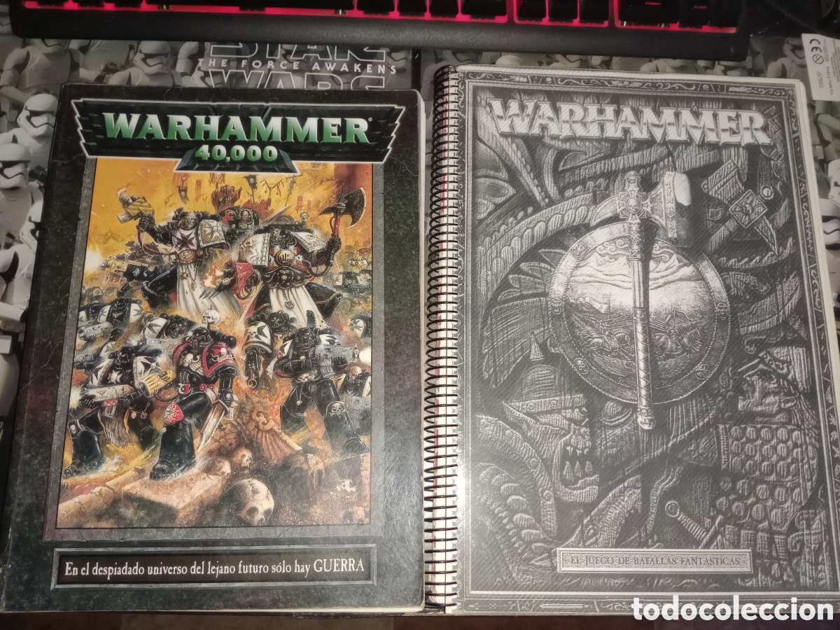 Juegos antiguos: Lote de 8 - Codex Warhammer 40000 White dwarf se&ntilde;or de los anillos reglamento batallas fant&aacute;sticas