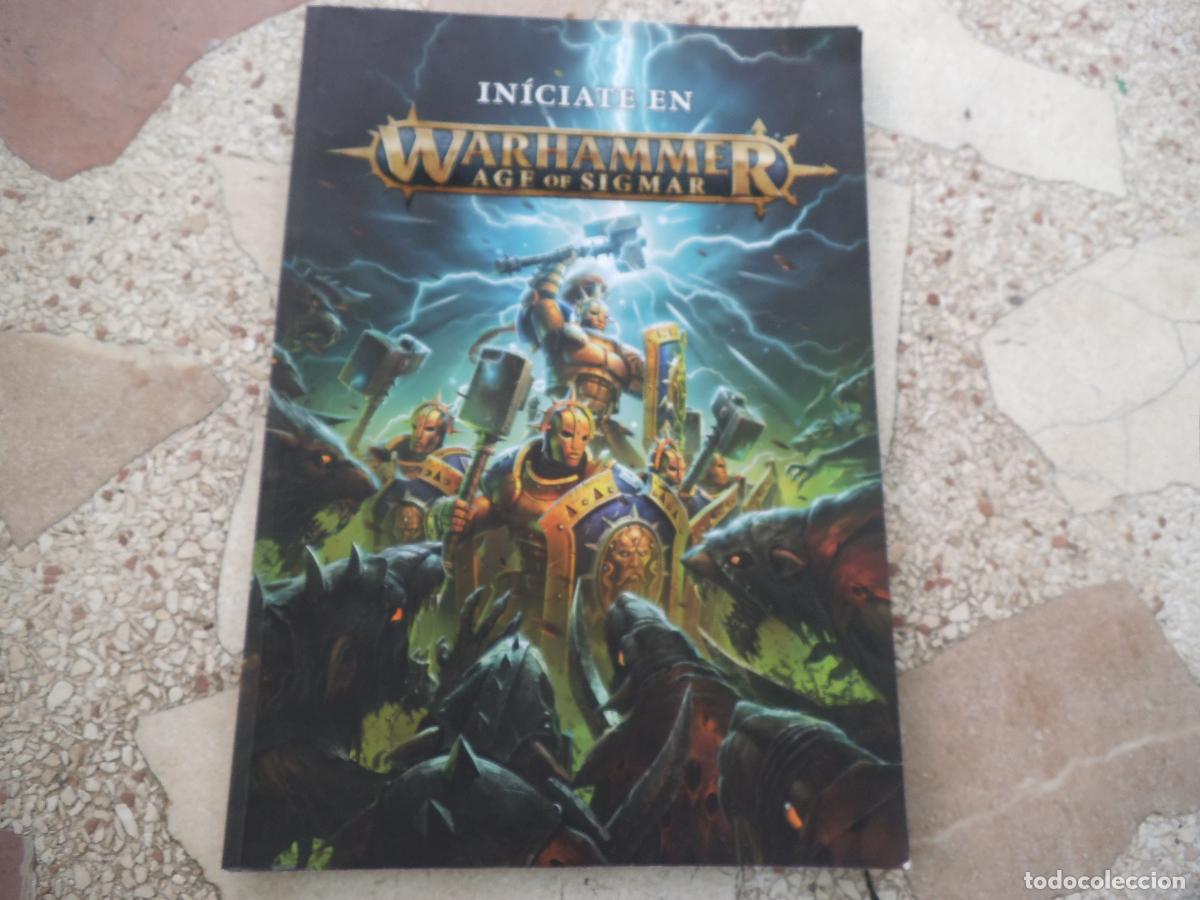 Juegos antiguos: warhammer, inicio en warhammer ,age of sigmar, color, 88 paginas