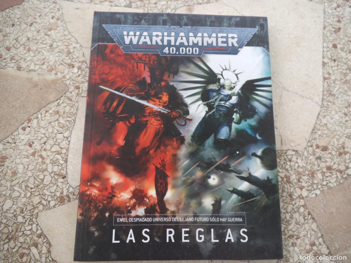 Juegos antiguos: warhammer 40000, las reglas, color, 184 paginas, 16x21