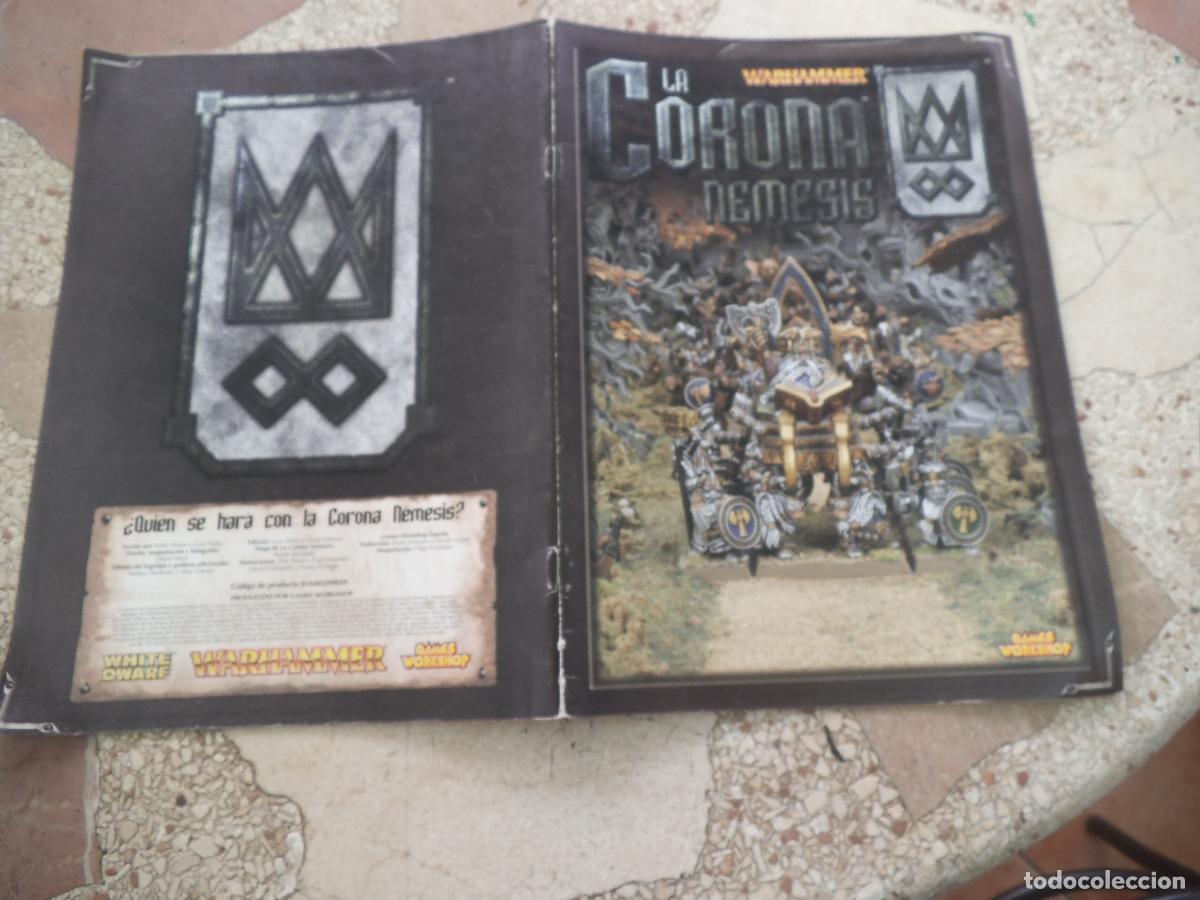 Giochi Antichi: warhammer, la corona nemesis color, 34 paginas, 20x27