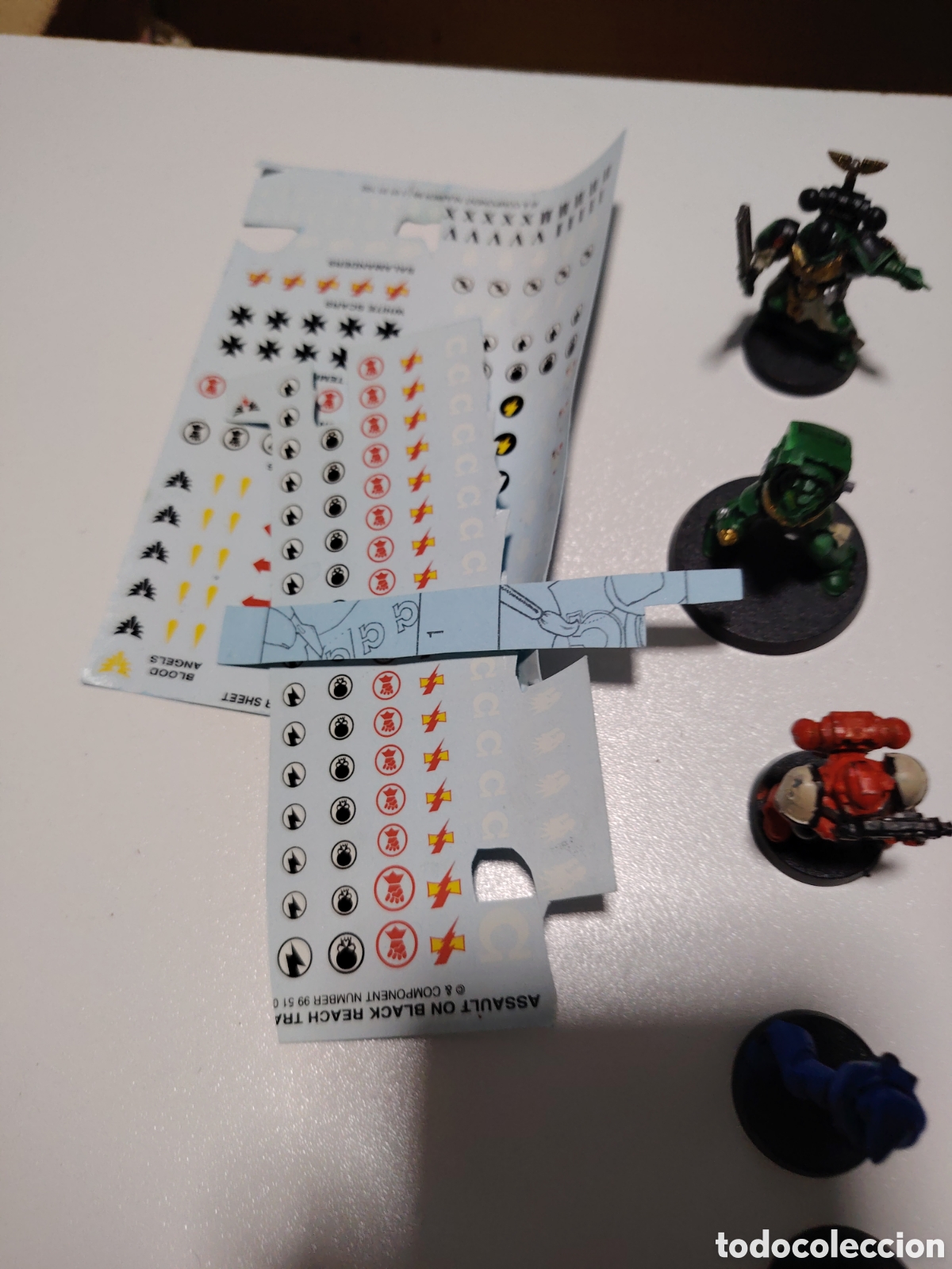Juegos antiguos: Soldados marines Warhammer - Foto 2