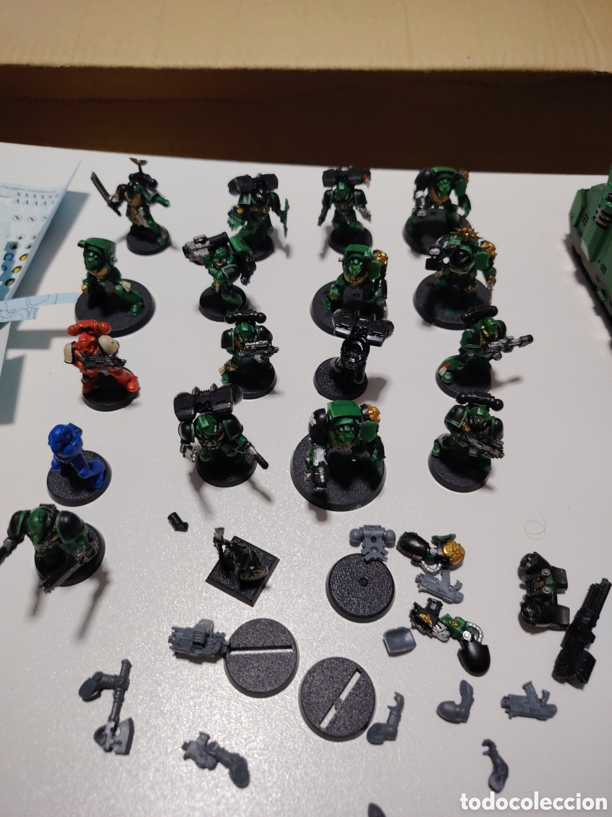 Juegos antiguos: Soldados marines Warhammer - Foto 3