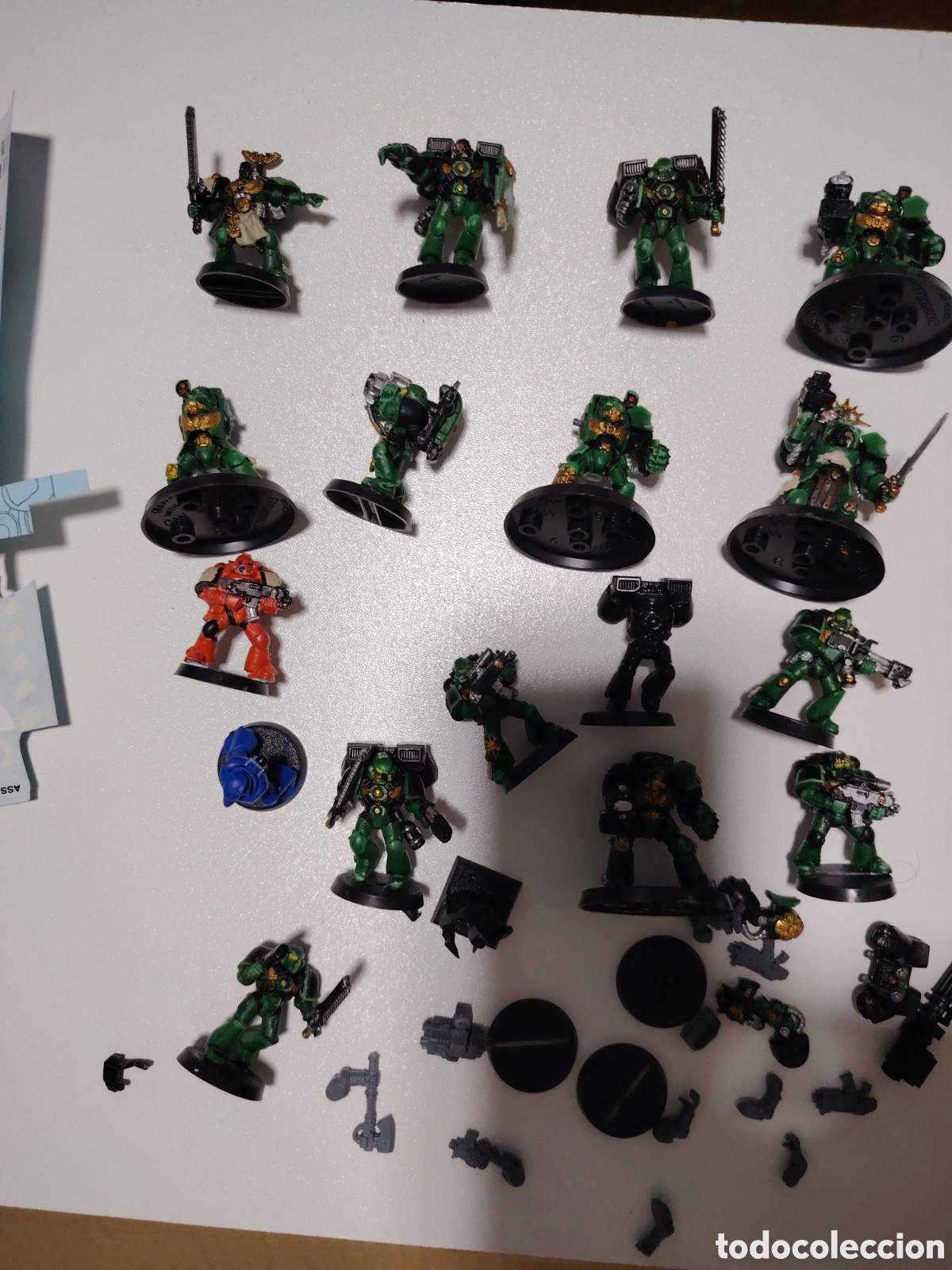 Juegos antiguos: Soldados marines Warhammer - Foto 4