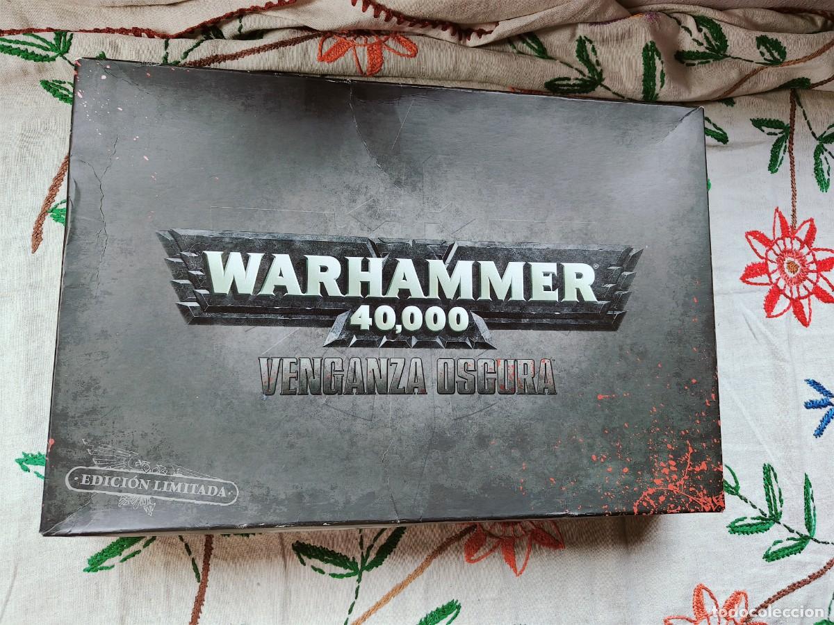 Juegos antiguos: Caja Venganza Oscura Edici&oacute;n Limitada. Un suplemento de Warhammer 40K. Games Workshop. Citadel.