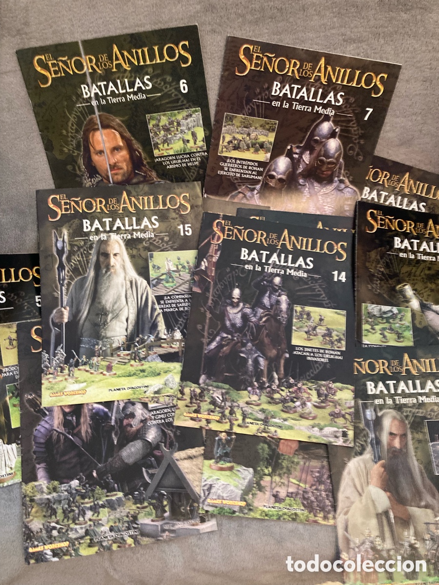 Juegos antiguos: Warhammer El se&ntilde;or de los Anillos Revistas