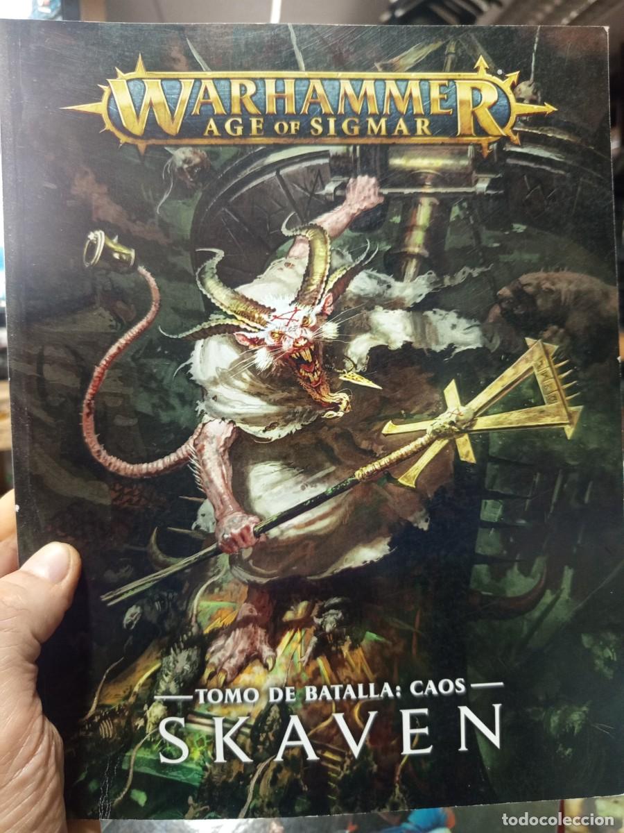Juegos antiguos: Warhammer Age of Sigmar Tomo de batalla: Caos Skaven 2019