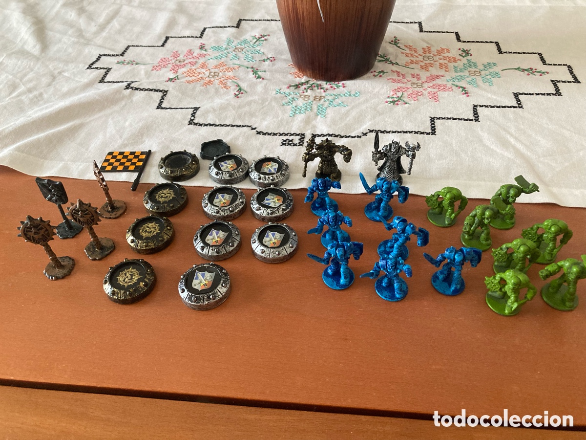 Juegos antiguos: Lote de figuras rol juego de mesa Battlegrounds