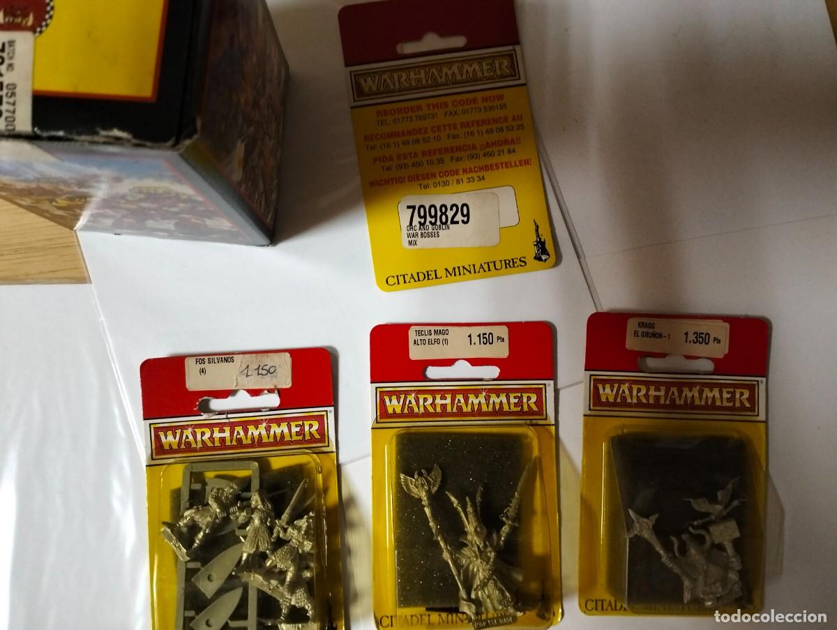 Juegos antiguos: WARHAMMER 40.000 CITADEL MINIATURES. ( 3 bl&iacute;sters DIFERENTES a&ntilde;o 1994-95 ) MIRAR DESCRIPCI&Oacute;N Y FOTOS