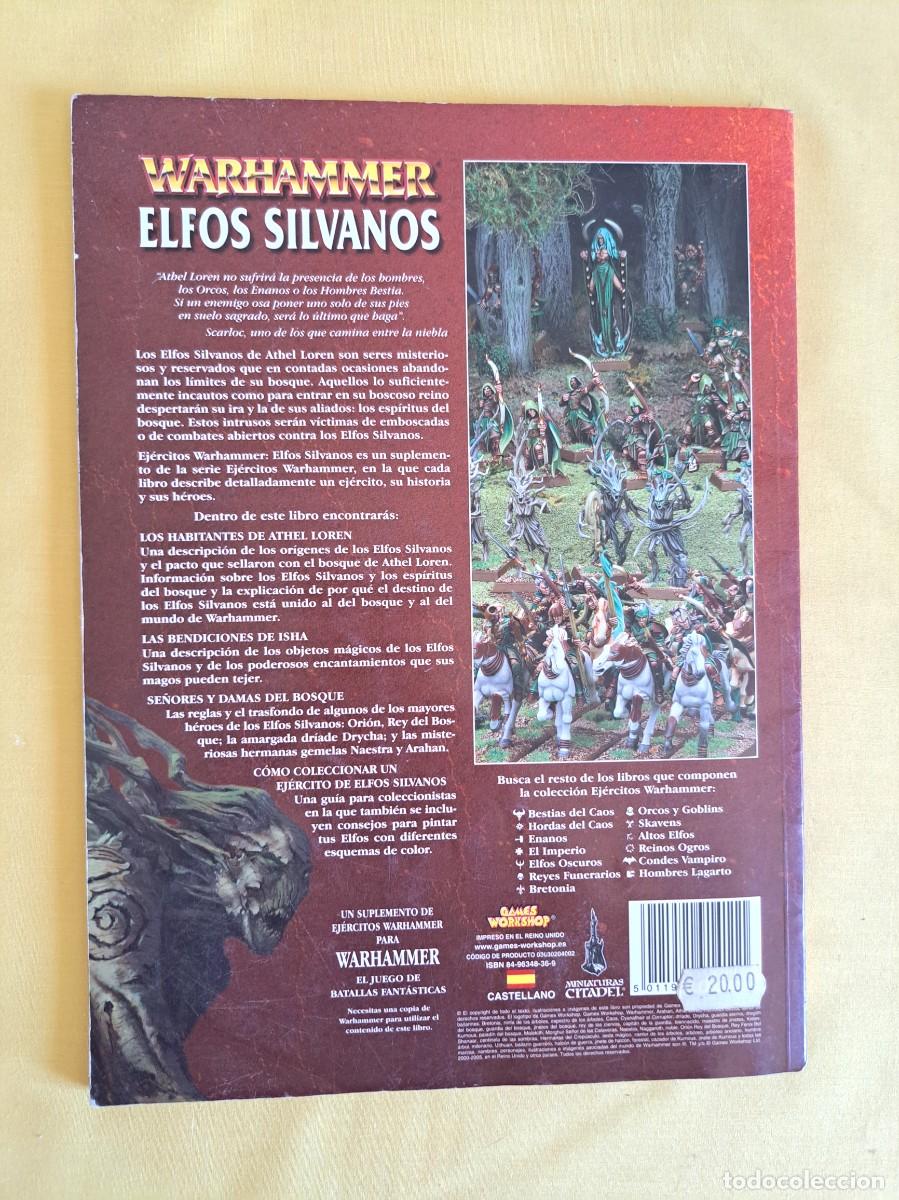 Juegos antiguos: WARHAMMER - ELFOS SILVANOS - UN SUPLEMENTO DE EJERCITOS WARHAMMER 2005 - Foto 4