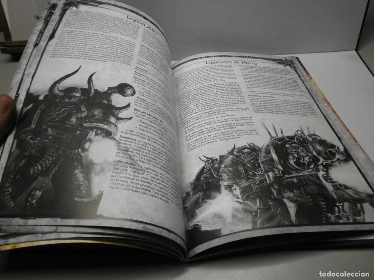 Juegos antiguos: codex marines espaciales del caos warhammer 40.000 - Foto 5