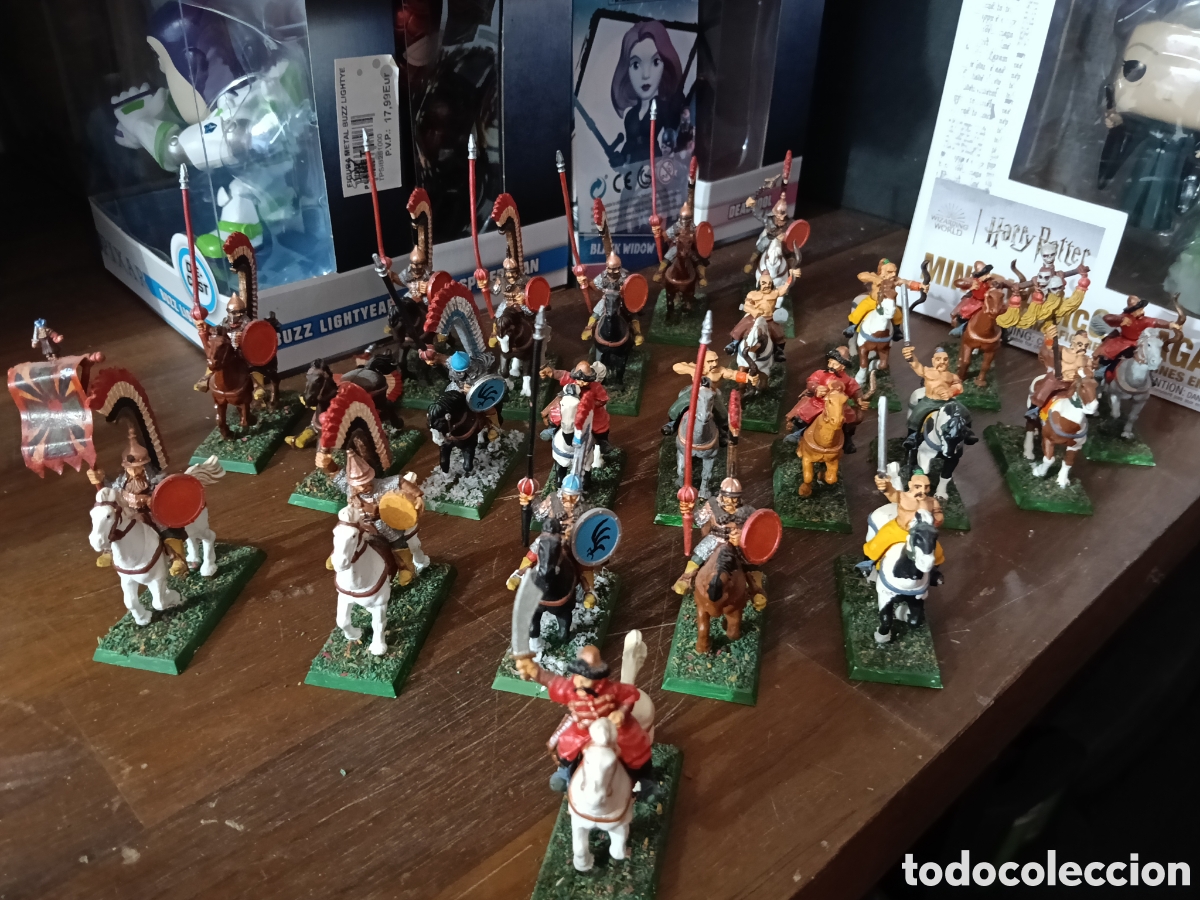 Juegos antiguos: Ej&eacute;rcito Warhammer kislev super completo - Foto 2