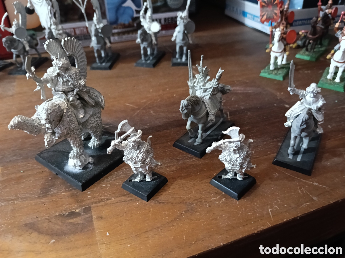 Juegos antiguos: Ej&eacute;rcito Warhammer kislev super completo - Foto 8