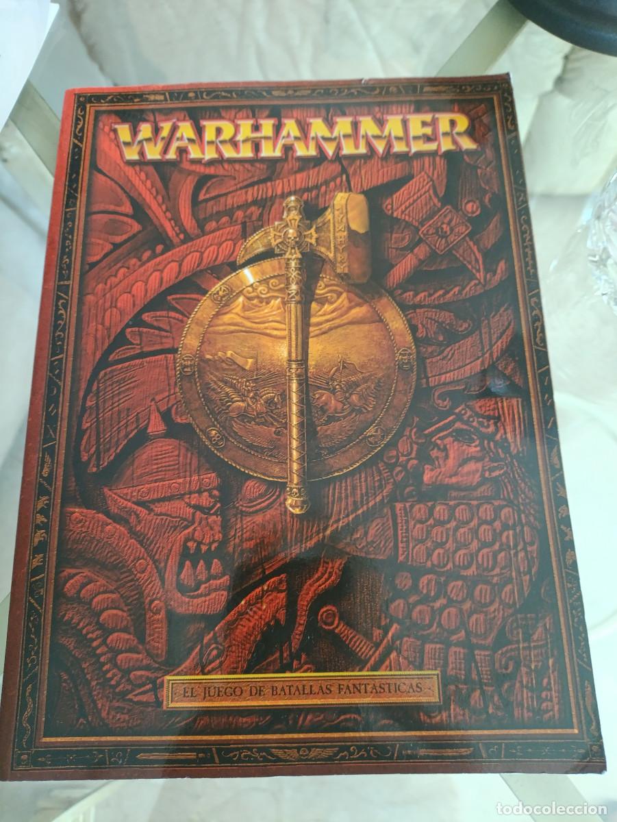 Juegos antiguos: LIBRO WARHAMMER EL JUEGO DE LAS BATALLAS FANTASTICAS