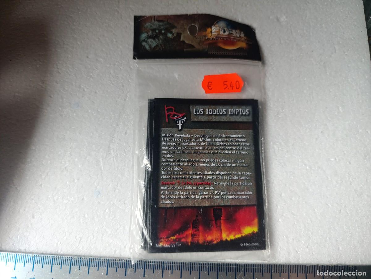 Old Games: LOTE O MAZO DE CARTAS - - WARHAMMER EDEN - LOS IDOLOS IMPIOS - SIN ABRIR