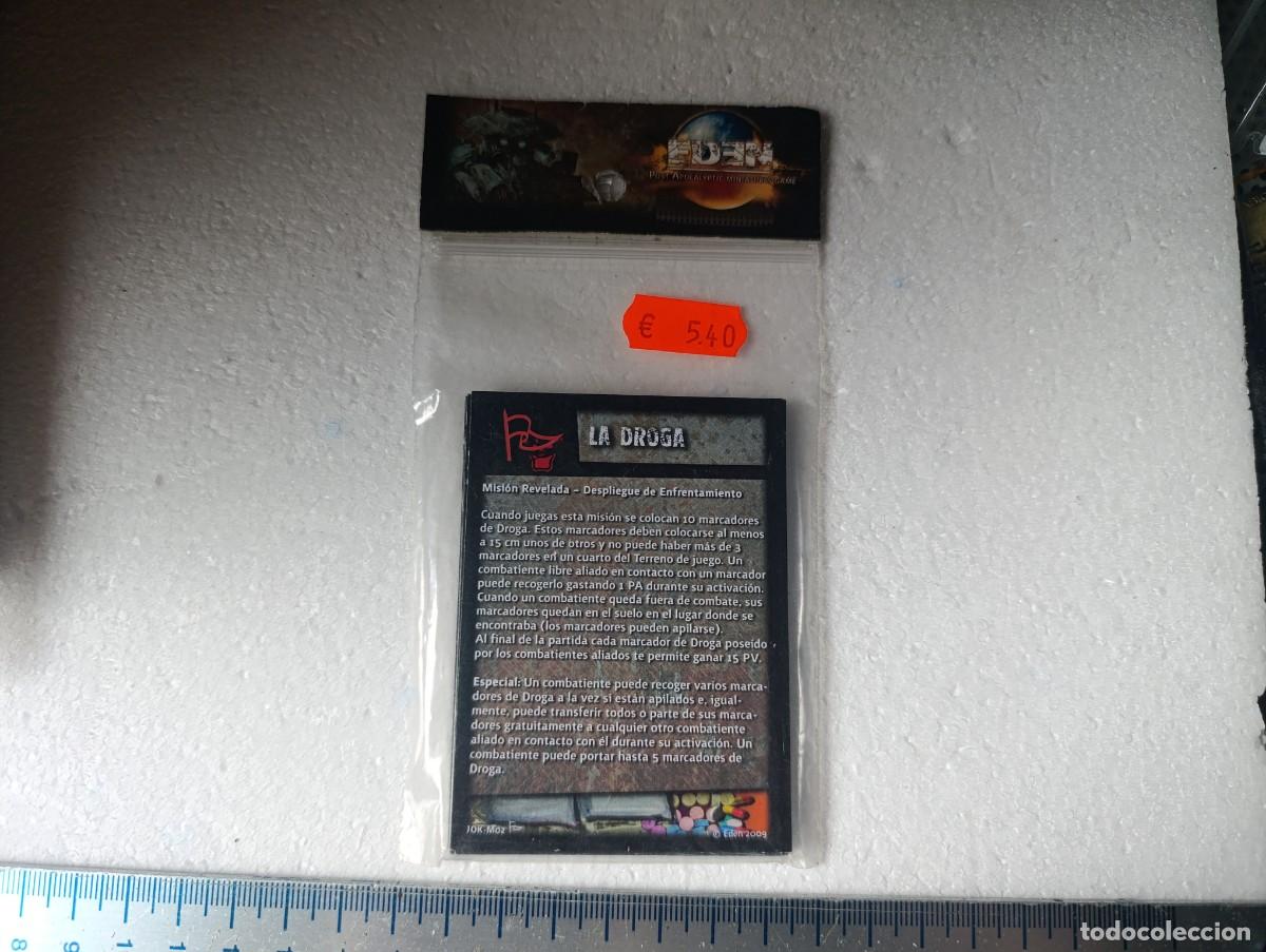Giochi Antichi: LOTE O MAZO DE CARTAS - - WARHAMMER EDEN - LA DROGA - SIN ABRIR