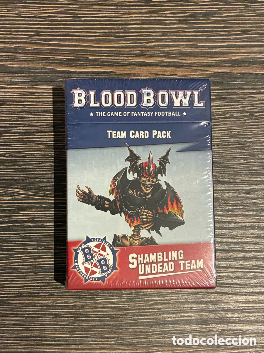 Juegos antiguos: Blood Bowl: Team Card Pack Shambling Undead