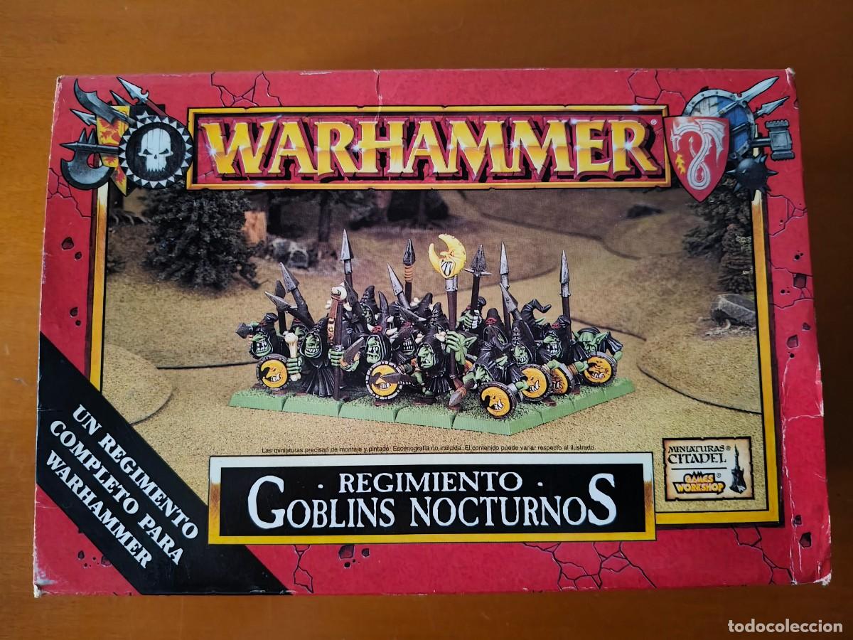Juegos antiguos: Warhammer: Regimiento Goblins Nocturnos 1998 (leer)