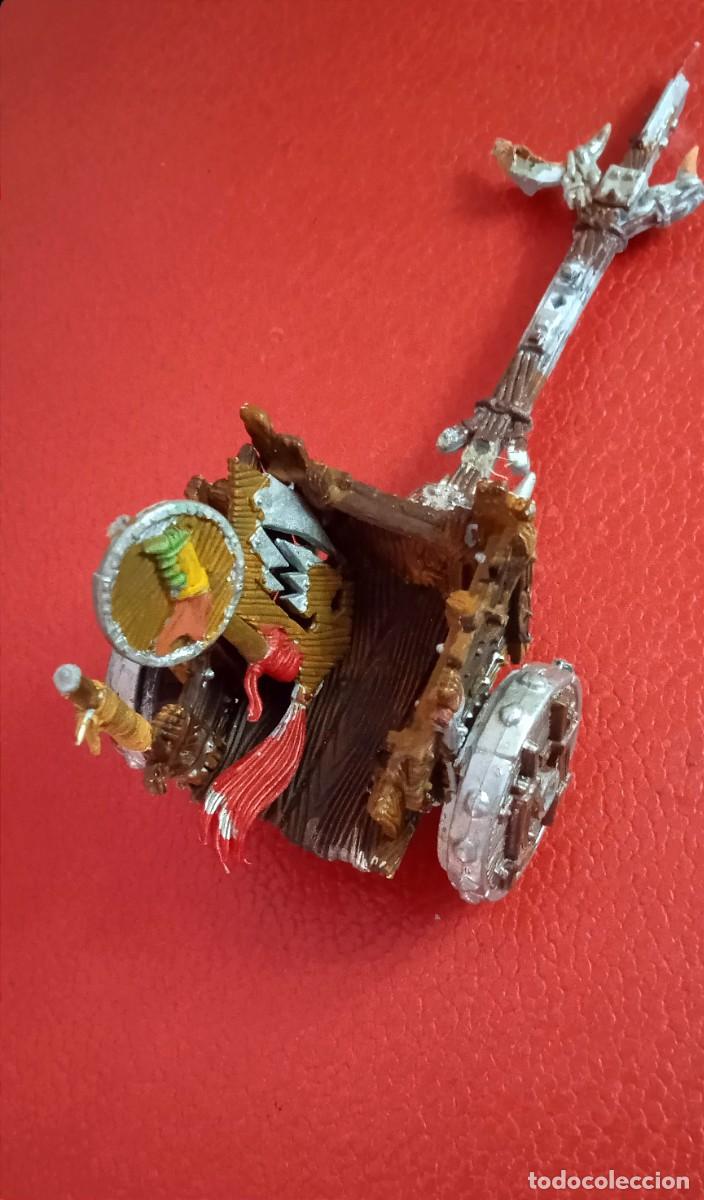 Juegos antiguos: FIGURA DE PLASTICO WARHAMMER GW 1995. - CARRO DE GUERRA