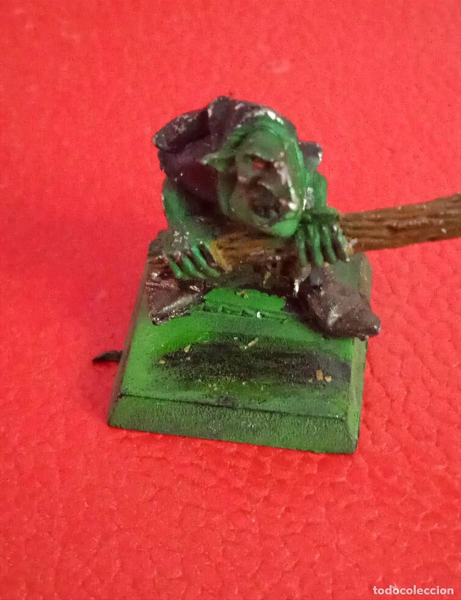 Juegos antiguos: FIGURA DE PLOMO O ESTA&Ntilde;O WARHAMMER GW 1995. -