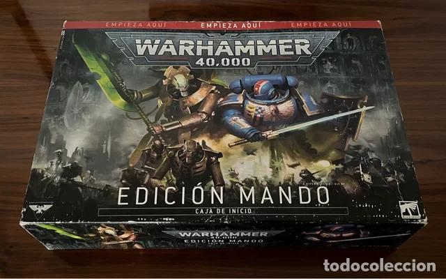 Juegos antiguos: Caja de inicio de Warhammer 40,000, Edici&oacute;n Mando.
