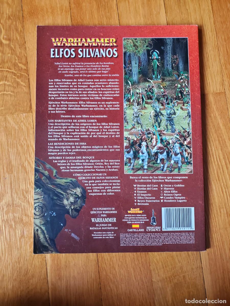 Juegos antiguos: Warhammer The Old World: Elfos Silvanos libro de ejercito - Foto 2