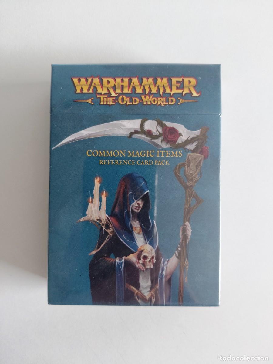 Juegos antiguos: Warhammer the Old World : Common Magic Items cards - precintado