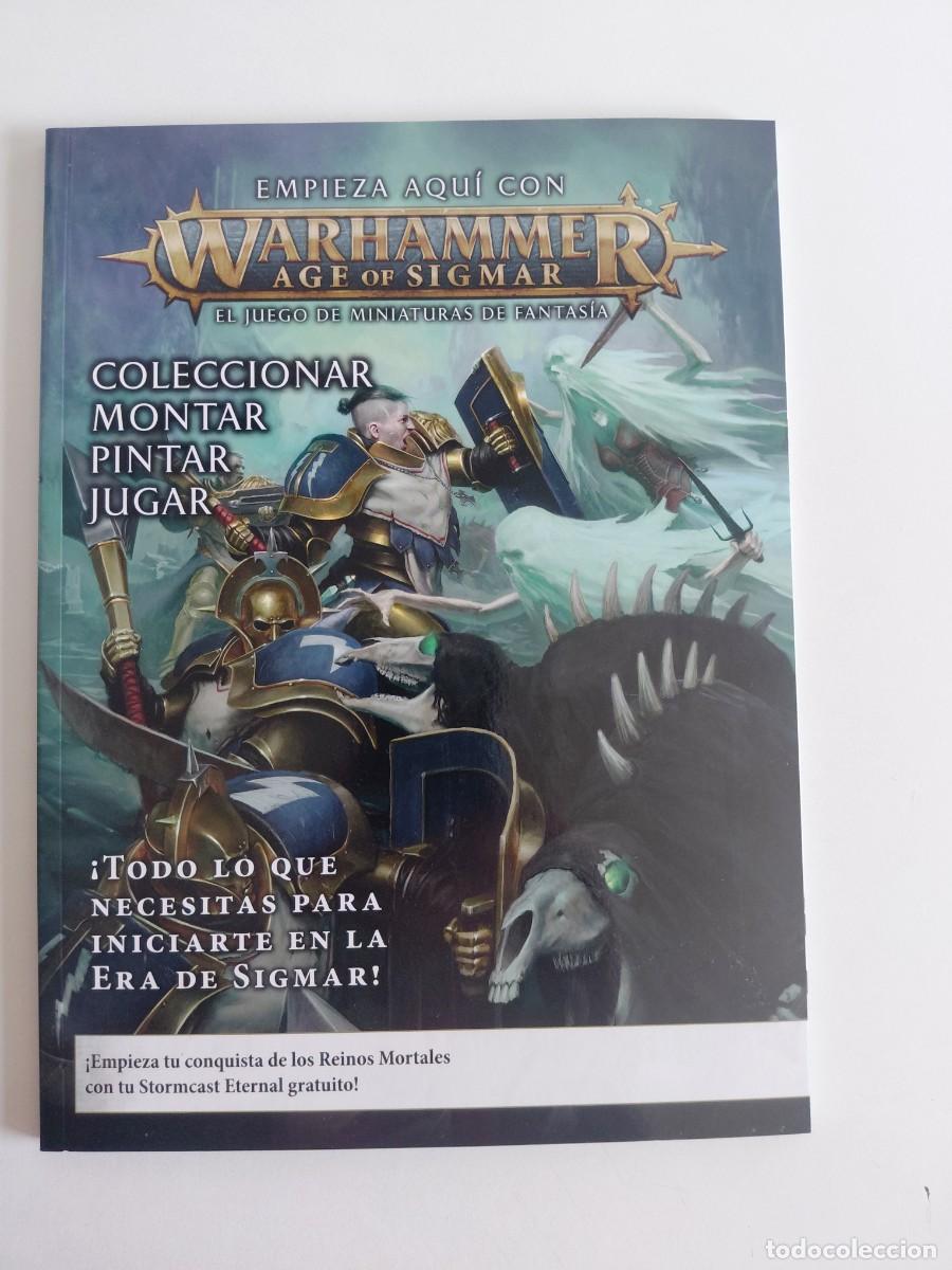 Juegos antiguos: Warhammer Age of Sigmar: Libro EMPIEZA AQUI - nuevo