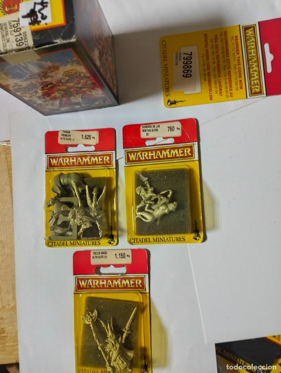 Juegos antiguos: WARHAMMER : CITADEL MINIATURES. ( 3 bl&iacute;sters DIFERENTES a&ntilde;o 1994-95 ) MIRAR DESCRIPCI&Oacute;N Y FOTOS