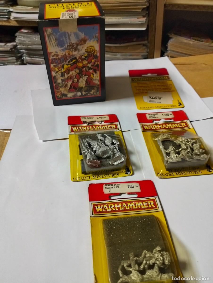 Juegos antiguos: WARHAMMER : CITADEL MINIATURES. ( 3 bl&iacute;sters DIFERENTES a&ntilde;o 1994-95 ) MIRAR DESCRIPCI&Oacute;N Y FOTOS