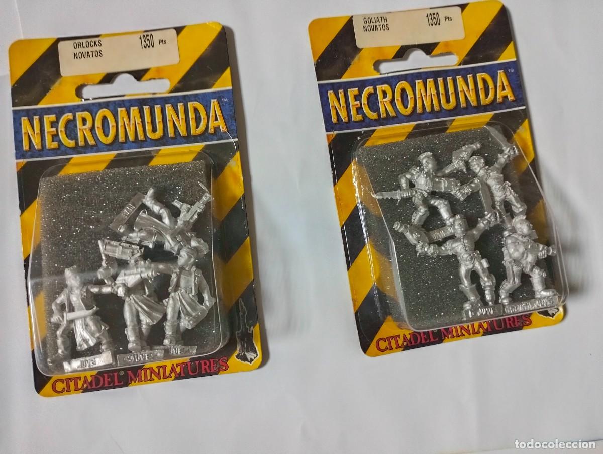Juegos antiguos: NECROMUNDA : CITADEL MINIATURES. ( 2 bl&iacute;sters DIFERENTES a&ntilde;o 1995 ) MIRAR DESCRIPCI&Oacute;N Y FOTOS