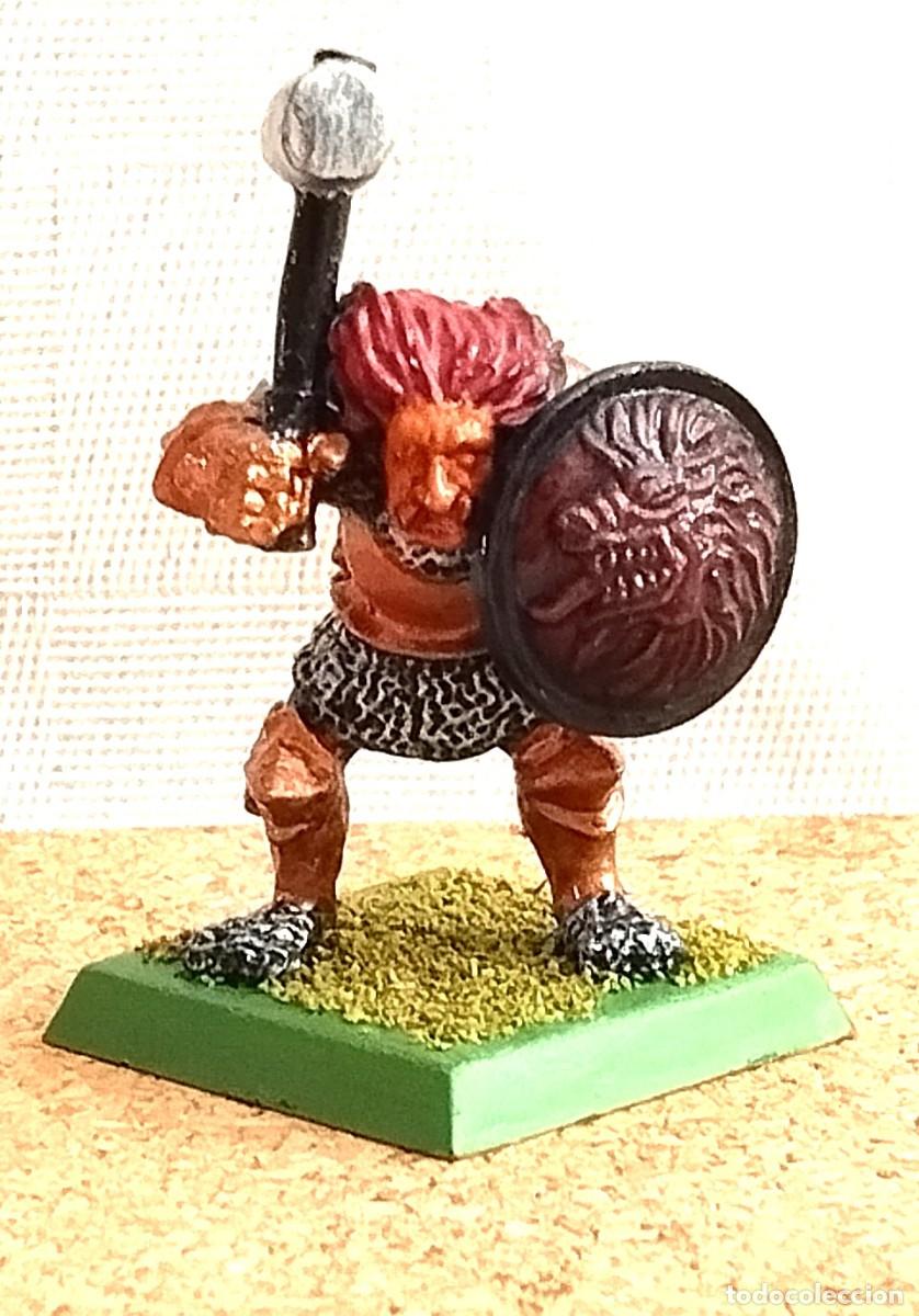 Juegos antiguos: Warhammer: Caballero del Chaos, pintado, metal, 1990s