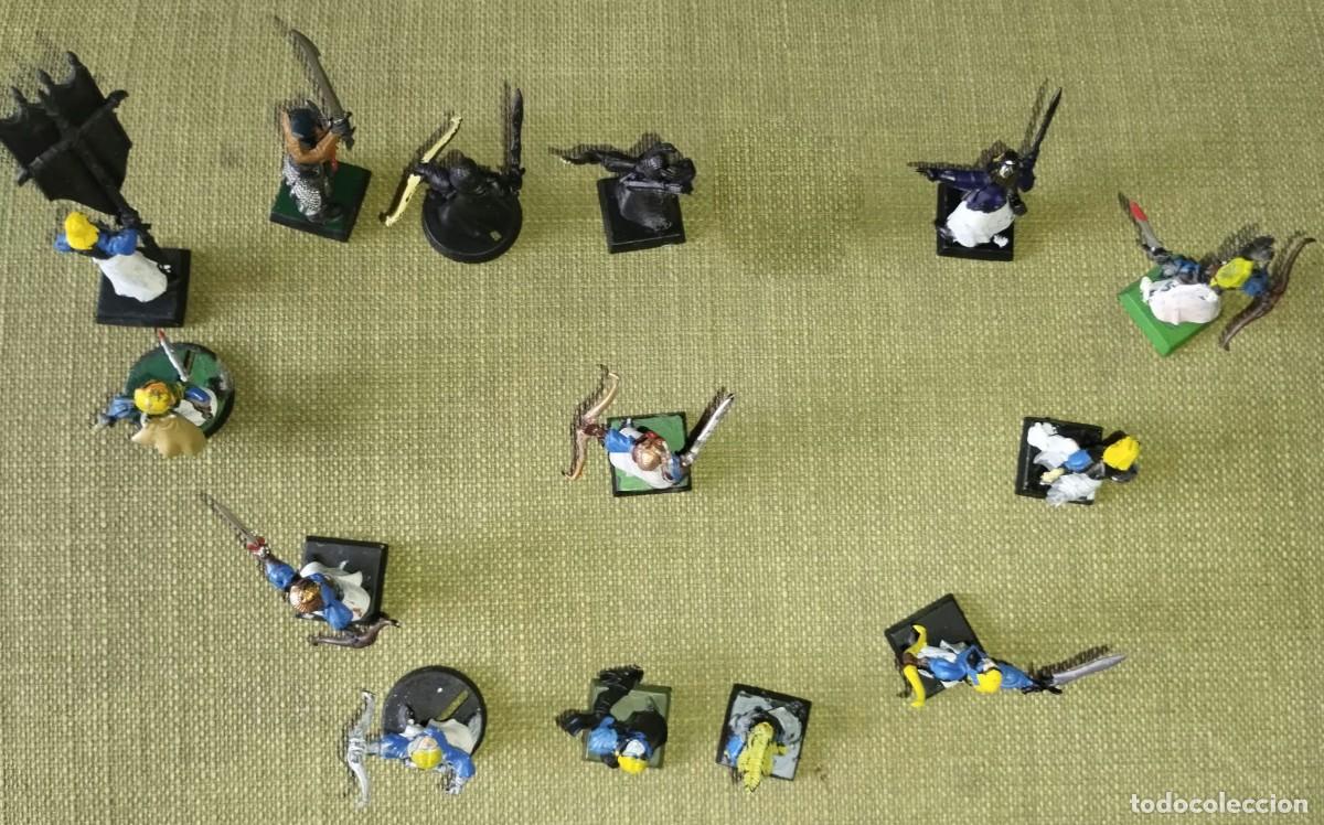 Juegos antiguos: Warhammer High Elves - 14 miniaturas + bits - Foto 3