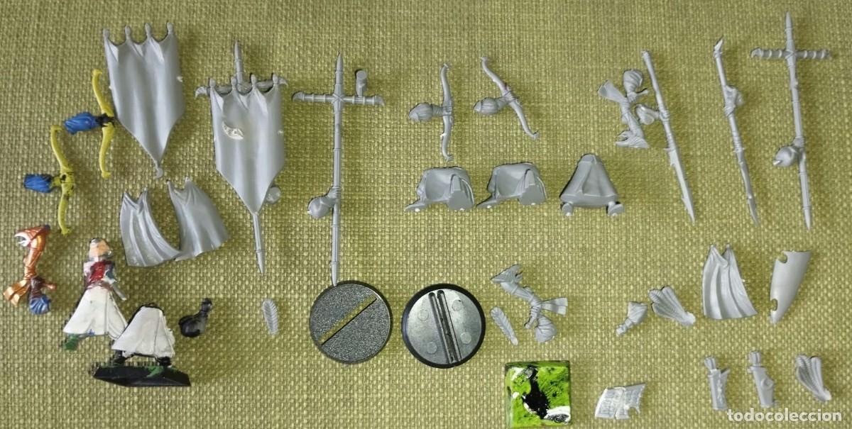Juegos antiguos: Warhammer High Elves - 14 miniaturas + bits - Foto 4