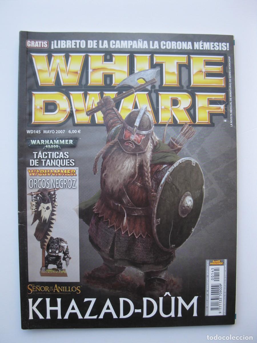 Juegos antiguos: WHITE DWARF - N&ordm; 145 - GAMES WORKSHOP - A&Ntilde;O 2007. - Foto 1